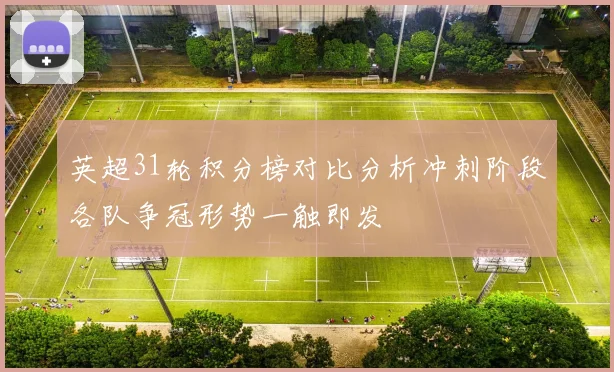 英超31轮积分榜对比分析冲刺阶段各队争冠形势一触即发